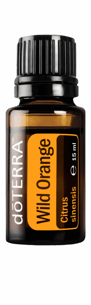 Olejek dōTERRA Wild Orange 15ml buteleczka z pomarańczową etykietą